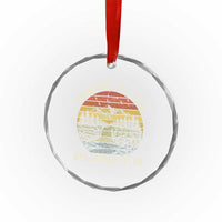 Nature Lover Shirt, Earth Day Gift, Save the Planet Shirt, Nature T-Shirt, Nature Lover Gift, Outdoor Environment Shirts, No Planet B Shirt Crystal Glass Ornament