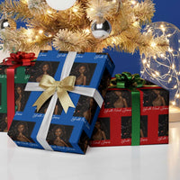 Need-Jesus Sarcastic Afro Doll Meme Funny Saying Christian Wrapping Paper Roll Black Girl African Pride