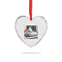 Neil The Seal Become Ungovernable Heart Crystal Glass Ornament Vintage Elephant Seal Animal Meme