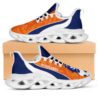 Netherlands 2026 Football Clunky Sneakers Go Oranje Grunge Curve Stylized - Wonder Print Shop