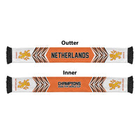 Netherlands Football Nations 2026 Soccer Scarf Sporty Pattern