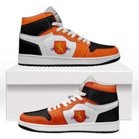 Netherlands High Sneakers AJ1 Classic National Flag Style - Wonder Print Shop