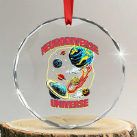 Neurodiverse Universe Crystal Glass Ornament Neurodiversity Embrace ADHD Autism ASD TS02