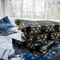 Neurodiverse Universe Wrapping Paper Roll Autism Awareness ASD ADHD Neurodiversity Sped Teacher - Wonder Print Shop