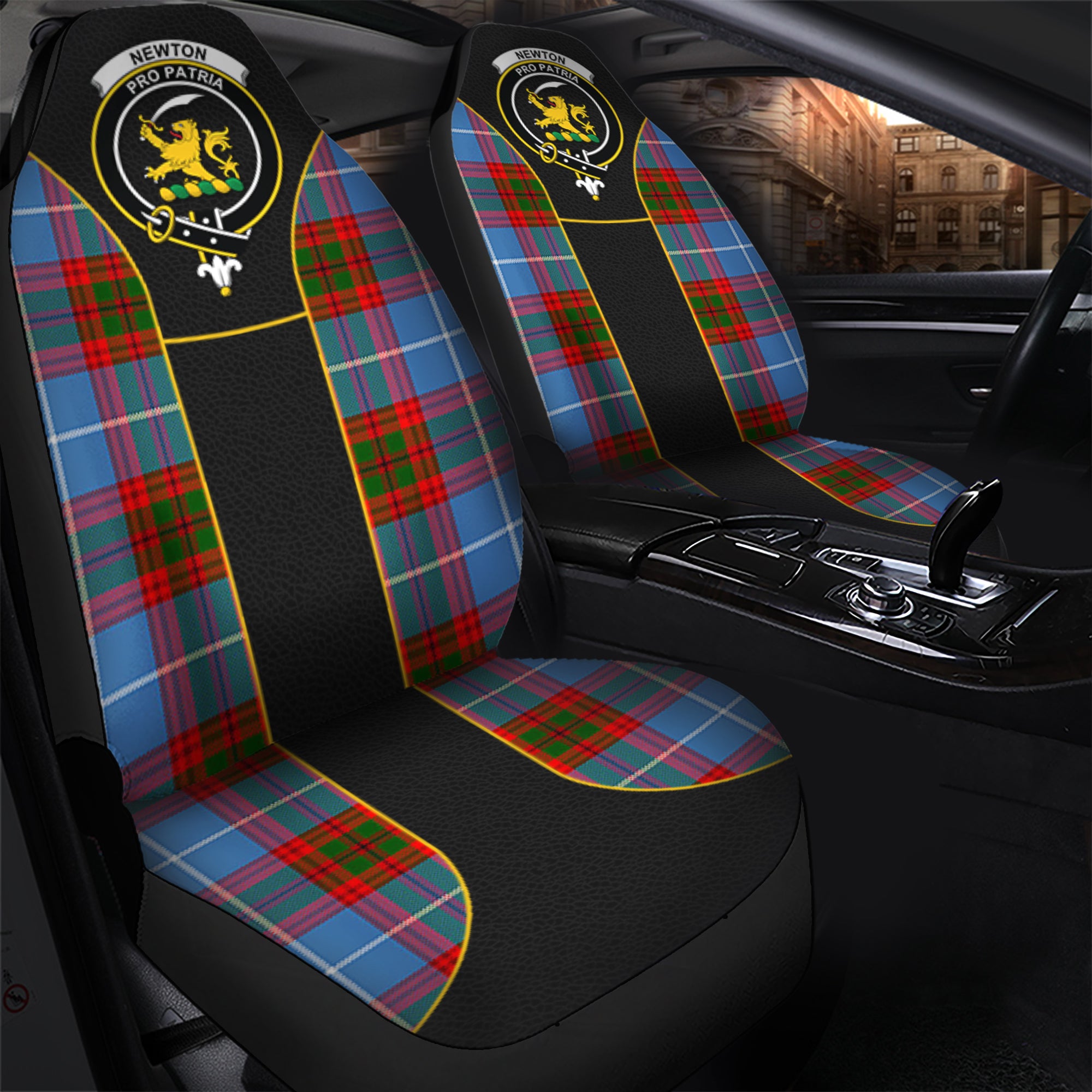 scottish-newton-tartan-crest-car-seat-cover-special-style