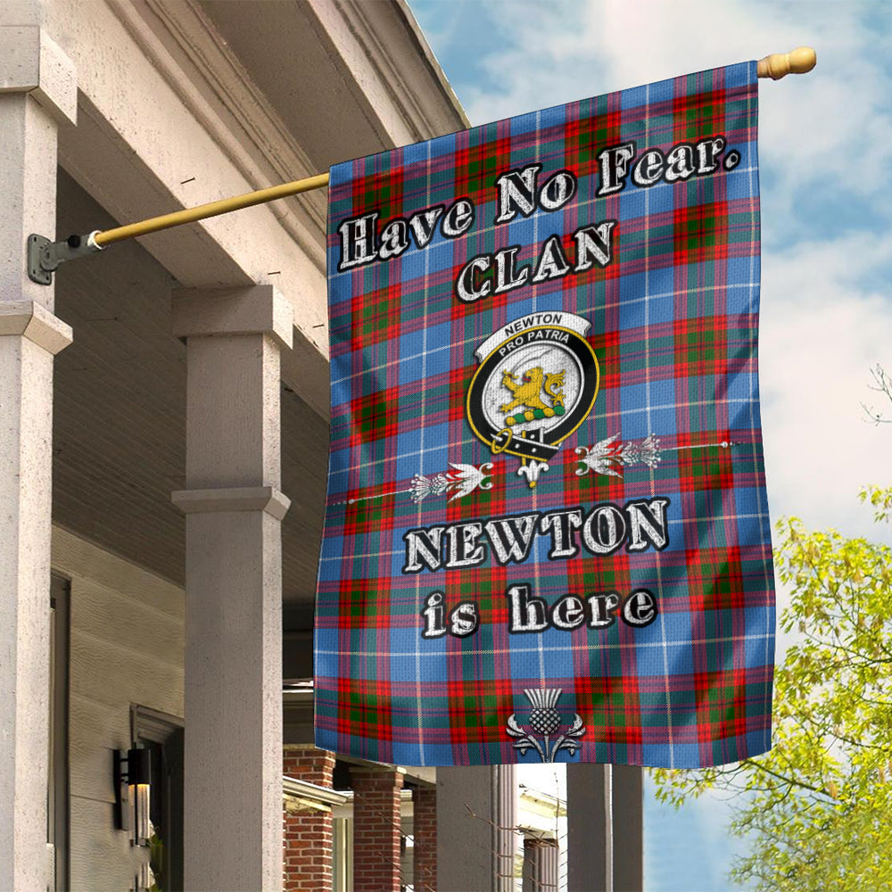 newton-clan-tartan-flag-family-crest-have-no-fear-tartan-garden-flag