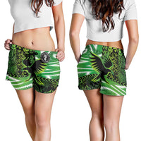 Nigeria Football Shorts for Women Super Eagles Spirit - Wonder Print Shop