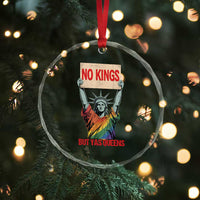 No Kings But Yas Queens Crystal Glass Ornament Statue Of Liberty LGBTQ Pride Ally Pride