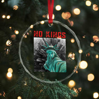 No Kings Crystal Glass Ornament Statue of Liberty Selfie Freedom TS14