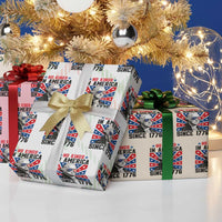 No Kings in America Since 1776 Wrapping Paper Roll Founding Fathers George Washington Patriotic - Wonder Print Shop