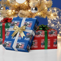 No Kings In America Since 1776 Wrapping Paper Roll George Washington US Flag Upside Down - Wonder Print Shop