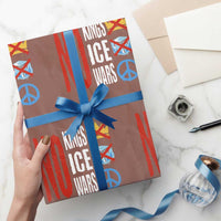 No Kings No Ice No Wars Wrapping Paper Roll Political Protest Peace Sign