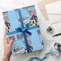 No Kings Since 1776 George Washington Wrapping Paper Roll Political Humor Gift