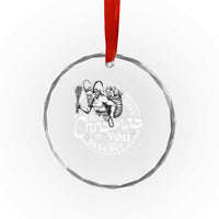 Nordic Christmas Krampus Crystal Glass Ornament Have The Christmas You Deserve Horror Xmas TS11