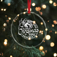 Nordic Christmas Krampus Crystal Glass Ornament Have The Christmas You Deserve Horror Xmas TS11