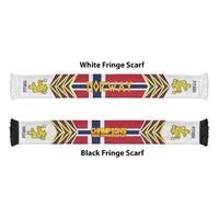 Norway Football Nations 2026 Soccer Scarf Sporty Pattern