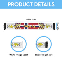 Norway Football Nations 2026 Soccer Scarf Sporty Pattern