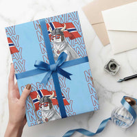 Norwegian Forest Cat Norway Flag Norge Pride Wrapping Paper Roll