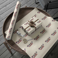 Norwegian Pride Wrapping Paper Roll Norway Soccer Football Supporter Gift