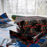 Now I Am Unstoppable Wrapping Paper Roll Funny Cute Cat Catzilla - Wonder Print Shop