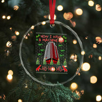 Now I Have A Machine Gun Crystal Glass Ornament Nakatomi Plaza Christmas Party 1988 Ugly Xmas Gift - Wonder Print Shop