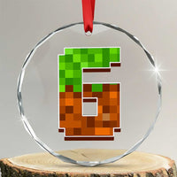 Number 6 Crystal Glass Ornament Game Matching 67 Meme Costume 6th Birthday 6 Years TS10
