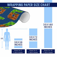 Number 6 Wrapping Paper Roll Game Matching 67 Meme Costume 6th Birthday 6 Years - Wonder Print Shop