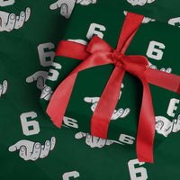 Number 6 Wrapping Paper Roll Matching 67 Meme Costume 6th Birthday 6 Years - Wonder Print Shop