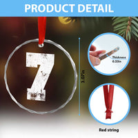 Number 7 Crystal Glass Ornament Matching 67 Meme 7th Birthday 7 Years TS10