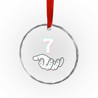 Number 7 Crystal Glass Ornament Matching 67 Meme Costume 7th Birthday 7 Years TS10
