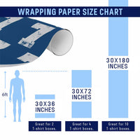 Number 7 Wrapping Paper Roll Matching 67 Meme 7th Birthday 7 Years - Wonder Print Shop
