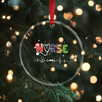 Nurse Xmas Crystal Glass Ornament Nursing RN LPN NP Nicu Xmas Gift TS10