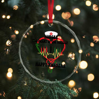 Nurses The Heart Of The Holiday Crystal Glass Ornament Kwanzaa Celebration Gift - Wonder Print Shop
