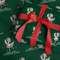 Nutcracker Goose Ballet Christmas Wrapping Paper Roll - Wonder Print Shop