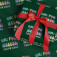 Oh For Peeps Sake Easter Bunny Wrapping Paper Roll - Wonder Print Shop