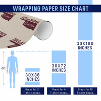 Oklahoma Boomer Wrapping Paper Roll - Wonder Print Shop