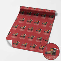 Old Fashioned Cocktail Christmas Wrapping Paper Roll Funny Bourbon Cocktail Drink - Wonder Print Shop