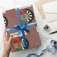 One Hundred And Eighty Wrapping Paper Roll Funny Darts Player Gift - Wonder Print Shop