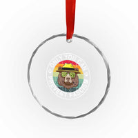 Only You Can Prevent Fascism Crystal Glass Ornament Protect National Parks Bear Resist TS02