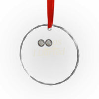 Oops I Darted Crystal Glass Ornament Funny Pub Darts Lover - Wonder Print Shop