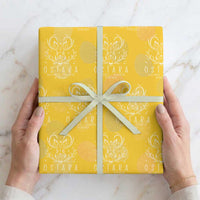 Ostara Pagan Eostre Easter Day Wrapping Paper Roll Balance Rebirth Renewal Bunny