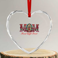 Our Lady of Guadalupe Heart Crystal Glass Ornament Virgin Mary Christian - undefined