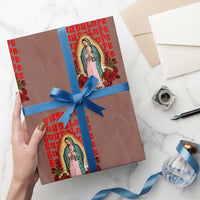 Our Lady of Guadalupe Wrapping Paper Roll Saint Virgin Mary Mexican - Wonder Print Shop
