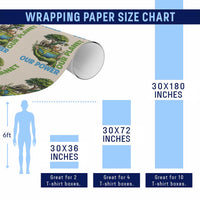 Our Power Our Planet Wrapping Paper Roll Earth Day Nature Lover Gift