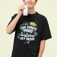 Teacher T Shirt Take Chances Make Mistakes Get Messy Back To School Teacher - Wonder Print Shop