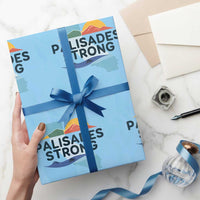 Palisades Strong Wrapping Paper Roll Support California LA Relief - Wonder Print Shop
