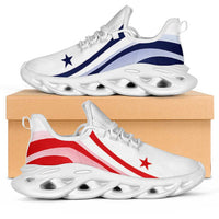 Panama Football Clunky Sneakers Flag-Inspired Curve Style