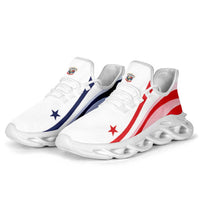 Panama Football Clunky Sneakers Flag-Inspired Curve Style