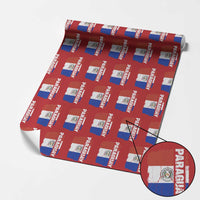 Paraguay Proud Roots Vintage Paraguaya Flag Heritage Pride Wrapping Paper Roll
