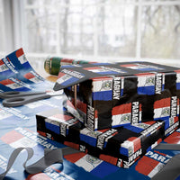 Paraguay Proud Roots Vintage Paraguaya Flag Heritage Pride Wrapping Paper Roll